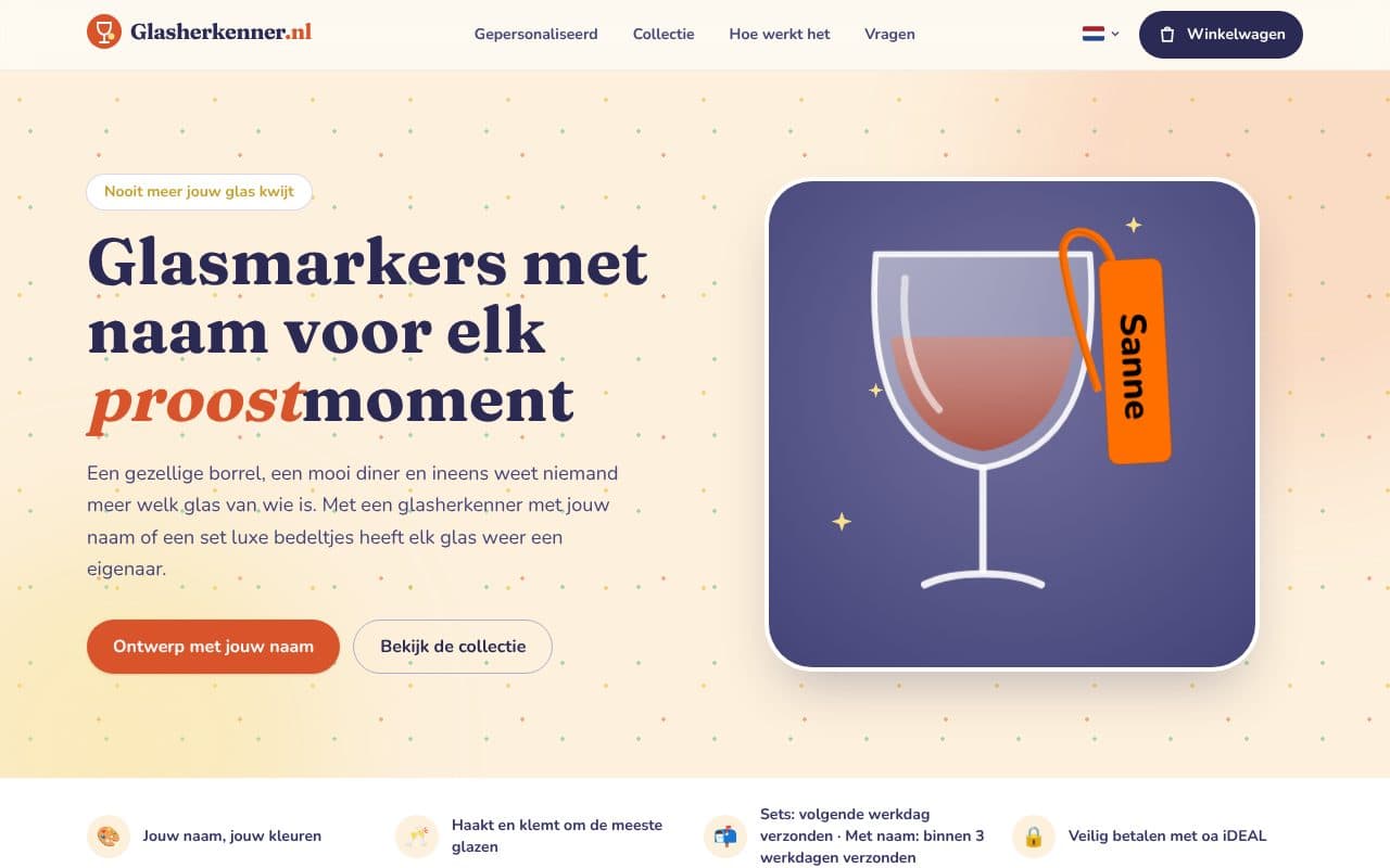 Glasherkenner.nl in het thema Carnaval